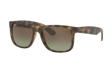 Image of Ray-Ban RB4165 Sunglasses 6441E8-55 - , Green Gradient Brown Lenses