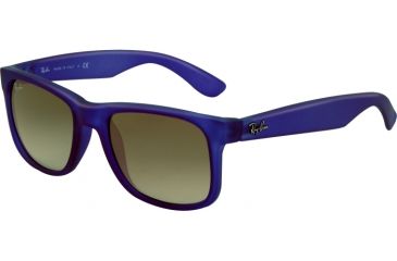 Image of Ray-Ban RB4165 Sunglasses 899/11-55 - Trasparent Blue Rubber