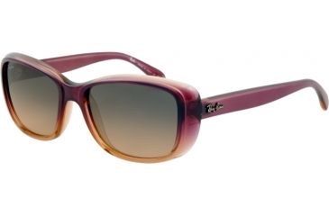 Image of Ray-Ban RB4174 Single Vision Prescription Sunglasses RB4174-861-N1-5617 - Lens Diameter 56 mm, Frame Color Violet Gradient On Light Crystal