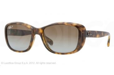 Image of Ray-Ban RB4174 Prescription Sunglasses RB4174-710-M2-56 - Lens Diameter 56 mm, Frame Color Shiny Havana