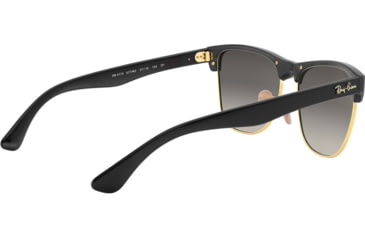 Image of Ray-Ban RB4175 Sunglasses 877/M3-57 - Demi Gloss Black Frame, Grey Gradient Dark Grey - Pola Lenses