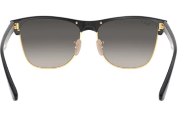 Image of Ray-Ban RB4175 Sunglasses 877/M3-57 - Demi Gloss Black Frame, Grey Gradient Dark Grey - Pola Lenses