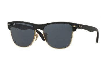 Image of Ray-Ban RB4175 Sunglasses 877/R5-57 - Demi Gloss Black Frame, Blue Lenses