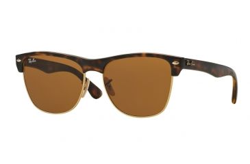 Image of Ray-Ban RB4175 Sunglasses 878-57 - Demi Gloss Havana Frame, Brown Lenses