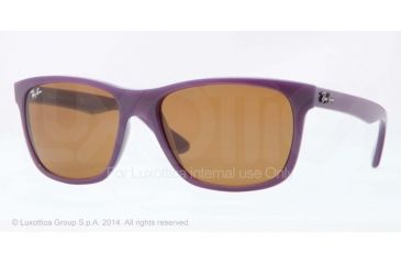 Image of Ray-Ban RB4181 Prescription Sunglasses RB4181-6034-57 - Lens Diameter 57 mm, Frame Color Opal Violet