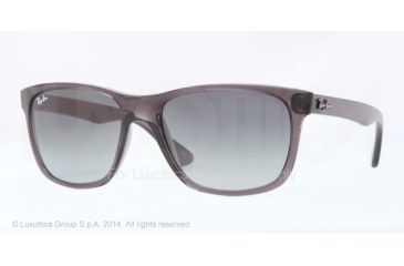 Image of Ray-Ban RB4181 Prescription Sunglasses RB4181-606-71-57 - Lens Diameter 57 mm, Frame Color Trasparent Grey
