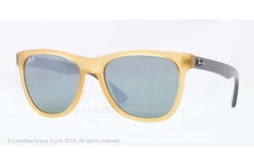 Image of Ray-Ban RB4184 Prescription Sunglasses RB4184-604340-54 - Lens Diameter 54 mm, Frame Color Opal Yellow