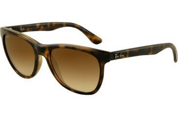 Image of Ray-Ban RB4184 Single Vision Prescription Sunglasses RB4184-710-51-5417 - Lens Diameter 54 mm, Frame Color Light Havana
