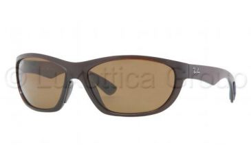 Image of Ray-Ban RB4188 Bifocal Prescription Sunglasses RB4188-600783-63 - Lens Diameter 63 mm, Frame Color Shiny Brown