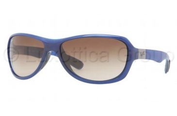 Image of Ray-Ban RB4189 Progressive Prescription Sunglasses RB4189-600513-64 - Lens Diameter 64 mm, Frame Color Shiny Blue