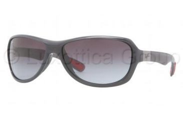 Image of Ray-Ban RB4189 Progressive Prescription Sunglasses RB4189-60068G-64 - Lens Diameter 64 mm, Frame Color Shiny Grey