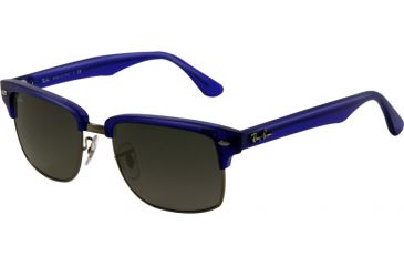 Image of Ray-Ban RB4190 Sunglasses 600471-5219 - Semi Gloss Blue/Gunmetal Frame, Crystal Gray Gradient Lenses