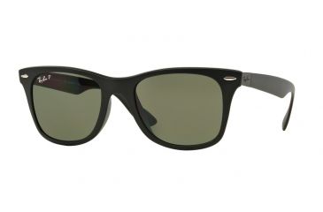 Image of Ray-Ban RB4195F Single Vision Prescription Sunglasses RB4195F-601S9A-52 - Lens Diameter 52 mm, Frame Color Matte Black