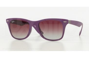 Image of Ray-Ban RB4195F Single Vision Prescription Sunglasses RB4195F-60874Q-52 - Lens Diameter 52 mm, Frame Color Metallic Violet