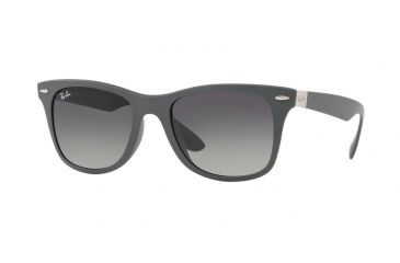 Image of Ray-Ban RB4195F Single Vision Prescription Sunglasses RB4195F-633211-52 - Lens Diameter 52 mm, Frame Color Matte Dark Grey