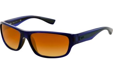Image of Ray-Ban RB4196 Single Vision Prescription Sunglasses RB4196-600585-61 - Lens Diameter 61 mm, Lens Diameter 61 mm, Frame Color Blue