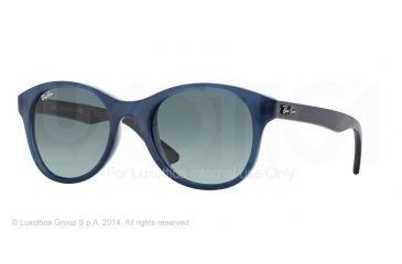 Image of Ray-Ban RB4203 Single Vision Prescription Sunglasses RB4203-604271-51 - Lens Diameter 51 mm, Frame Color Opaline Blue-grey