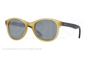 Image of Ray-Ban RB4203 Single Vision Prescription Sunglasses RB4203-604340-51 - Lens Diameter 51 mm, Frame Color Opaline Yellow