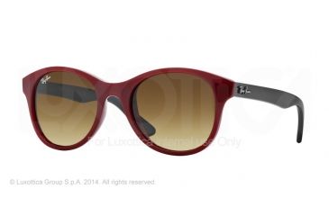 Image of Ray-Ban RB4203 Single Vision Prescription Sunglasses RB4203-604485-51 - Lens Diameter 51 mm, Frame Color Red