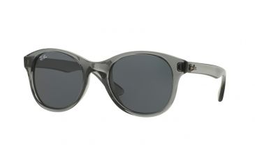 Image of Ray-Ban RB4203 Single Vision Prescription Sunglasses RB4203-621-87-51 - Lens Diameter 51 mm, Frame Color Trasparent Shiny Grey