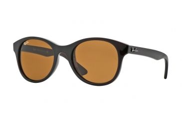 Image of Ray-Ban RB4203 Single Vision Prescription Sunglasses RB4203-714-51 - Lens Diameter 51 mm, Frame Color Shiny Brown