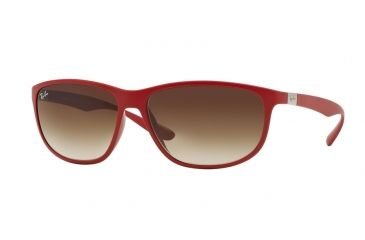 Image of Ray-Ban RB4213 Bifocal Prescription Sunglasses RB4213-612313-61 - Lens Diameter 61 mm, Frame Color Matte Amaranth