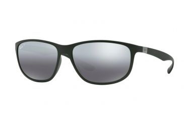 Image of Ray-Ban RB4213 Bifocal Prescription Sunglasses RB4213-612582-61 - Lens Diameter 61 mm, Frame Color Matte Military Green