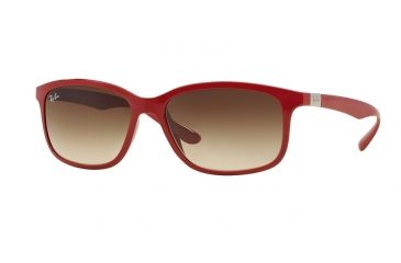 Image of Ray-Ban RB4215 Sunglasses 612613-57 - Amaranth Frame, Gradient Brown Lenses