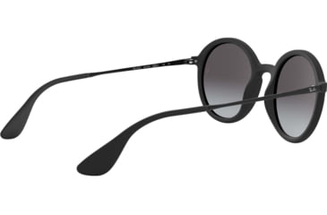 Image of Ray-Ban RB4222 Sunglasses 622/8G-50 - Black Rubber Frame, Grey Gradient Lenses
