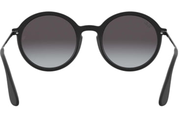 Image of Ray-Ban RB4222 Sunglasses 622/8G-50 - Black Rubber Frame, Grey Gradient Lenses