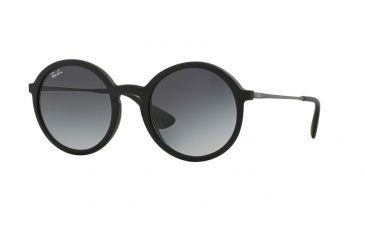 Image of Ray-Ban RB4222 Progressive Prescription Sunglasses RB4222-622-8G-50 - Lens Diameter 50 mm, Frame Color Black Rubber
