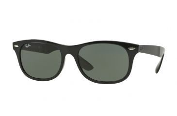 Image of Ray-Ban RB4223 Sunglasses 601/71-55 - Black Frame, Green Lenses