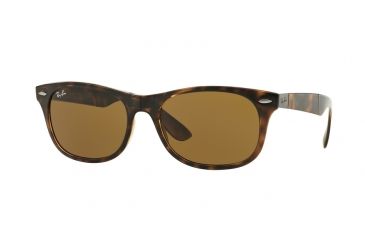 Image of Ray-Ban RB4223 Sunglasses 612473-55 - Havana Frame, Dark Brown Lenses