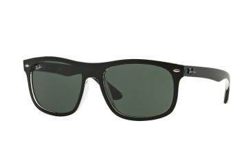 Image of Ray-Ban RB4226 Progressive Prescription Sunglasses RB4226-605271-56 - Lens Diameter 56 mm, Frame Color Top Matte Black On Trasp