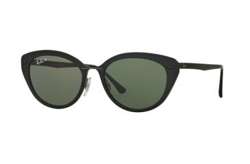 Image of Ray-Ban RB4250 Single Vision Prescription Sunglasses RB4250-601S9A-52 - Lens Diameter 52 mm, Frame Color Matte Black