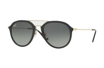Image of Ray-Ban RB4253 Single Vision Prescription Sunglasses RB4253-601-71-50 - Lens Diameter 50 mm, Frame Color Black