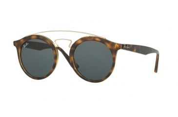 Image of Ray-Ban RB4256 Sunglasses 710/71-46 - Havana Frame, Dark Green Lenses