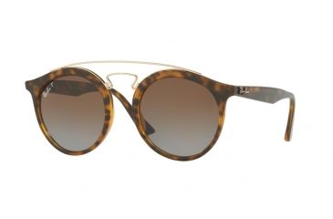 Image of Ray-Ban RB4256 Sunglasses 710/T5-49 - Havana Frame, Brown Gradient Polar Lenses