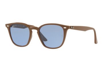 Image of Ray-Ban RB4258 Progressive Prescription Sunglasses, 50mm, Brown, RB4258-638180-50-PRO