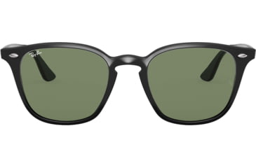Image of Ray-Ban RB4258 Sunglasses 601/71-50 - Black Frame, Green Lenses