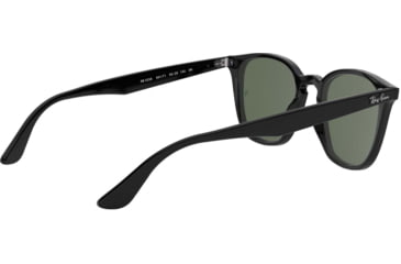 Image of Ray-Ban RB4258 Sunglasses 601/71-50 - Black Frame, Green Lenses