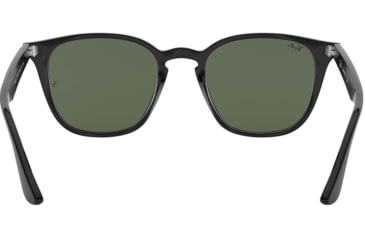 Image of Ray-Ban RB4258 Sunglasses 601/71-50 - Black Frame, Green Lenses