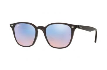 Image of Ray-Ban RB4258 Progressive Prescription Sunglasses RB4258-62311N-50 - Lens Diameter 50 mm, Frame Color Shiny Opal Brown