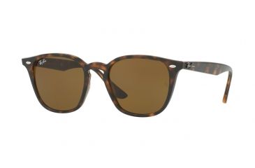 Image of Ray-Ban RB4258 Progressive Prescription Sunglasses RB4258-710-73-50 - Lens Diameter 50 mm, Frame Color Shiny Havana