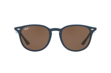 Image of Ray-Ban RB4259F Single Vision Prescription Sunglasses, 53mm, Blue, RB4259F-638073-53-SV
