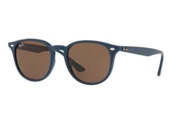 Image of Ray-Ban RB4259F Single Vision Prescription Sunglasses, 53mm, Blue, RB4259F-638073-53-SV