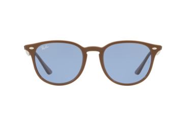 Image of Ray-Ban RB4259F Single Vision Prescription Sunglasses, 53mm, Brown, RB4259F-638180-53-SV