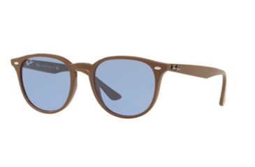 Image of Ray-Ban RB4259F Single Vision Prescription Sunglasses, 53mm, Brown, RB4259F-638180-53-SV