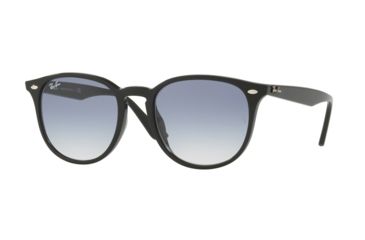 Image of Ray-Ban RB4259F Single Vision Prescription Sunglasses, 53mm, Black, RB4259F-601-19-53-SV