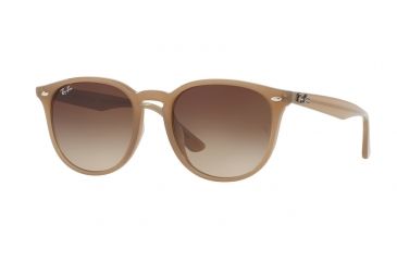 Image of Ray-Ban RB4259F Single Vision Prescription Sunglasses RB4259F-616613-53 - Lens Diameter 53 mm, Frame Color Shiny Opal Beige